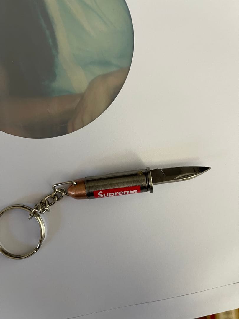 未使用 Supreme keychain bullet knife キーホルダー