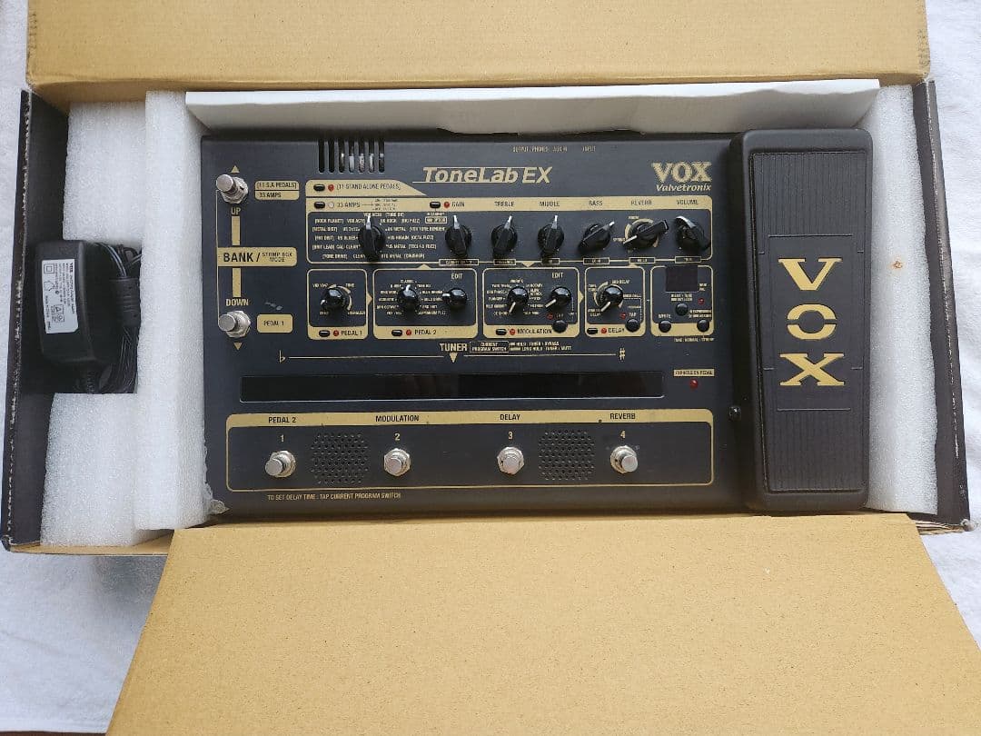 VOX ToneLab EX モデリングエフェクトプロセッサー