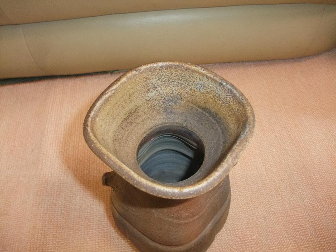 備前焼、松井興之、耳付き花入