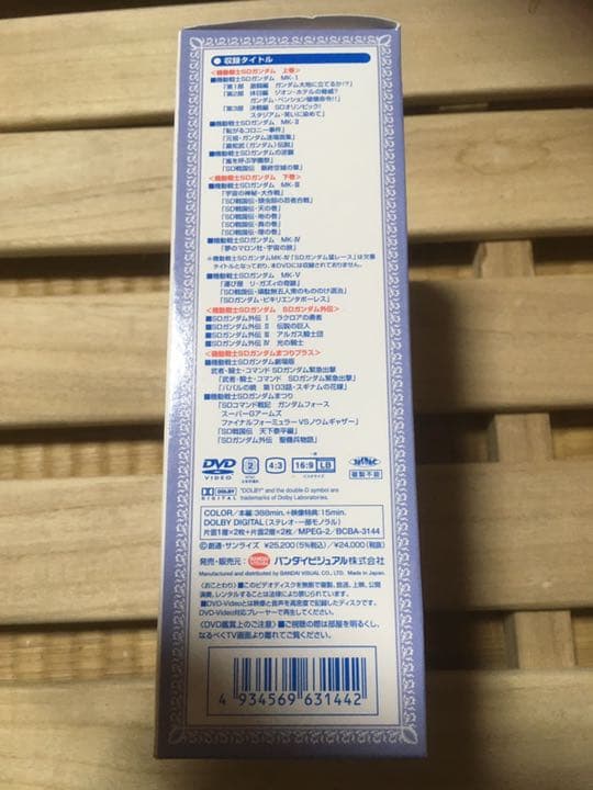 激レア　非売品　DVD限定版　SDV バーサルナイトガンダム　BB戦士