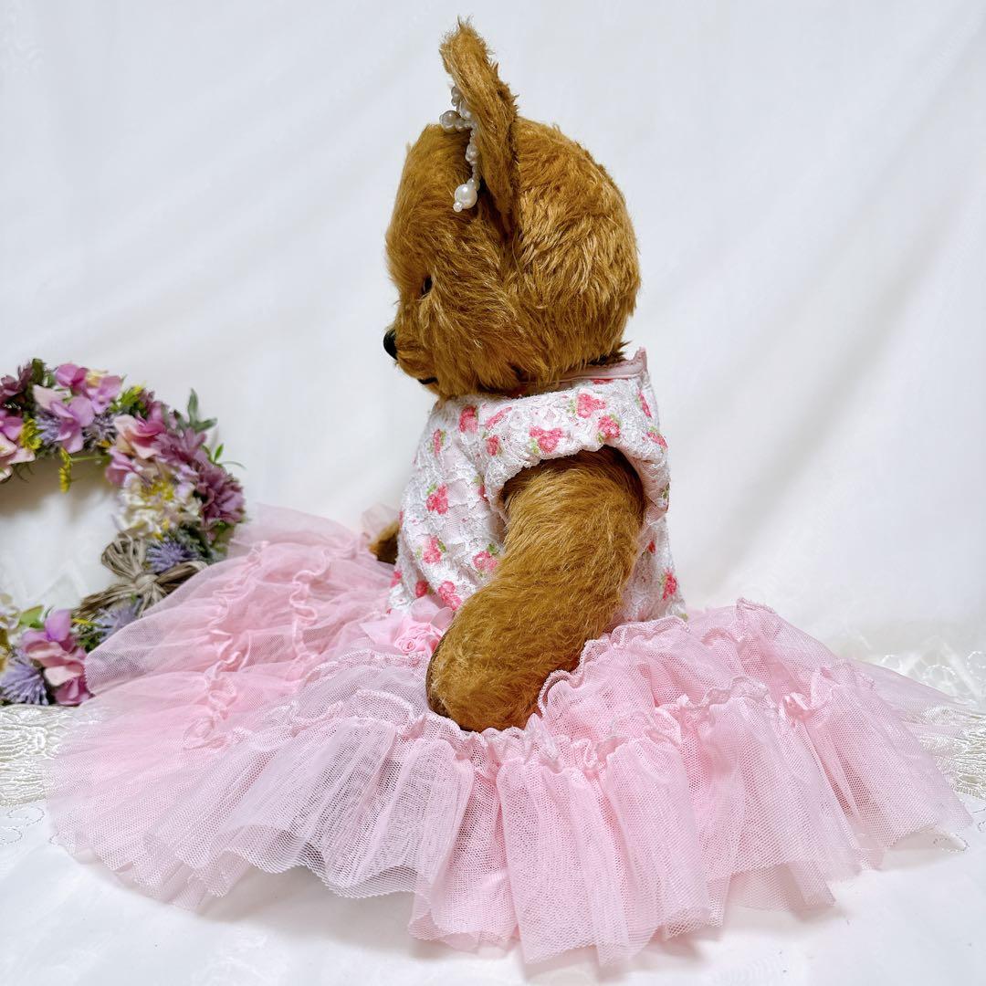 ❤️ペディグリー❤️ 大きめアンティークテディベア　ビンテージ　イギリス