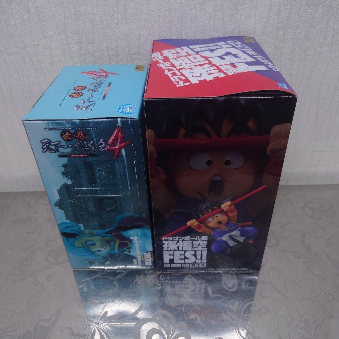 ドラゴンボール ブルマ 孫悟空 フィギュア 2種セット