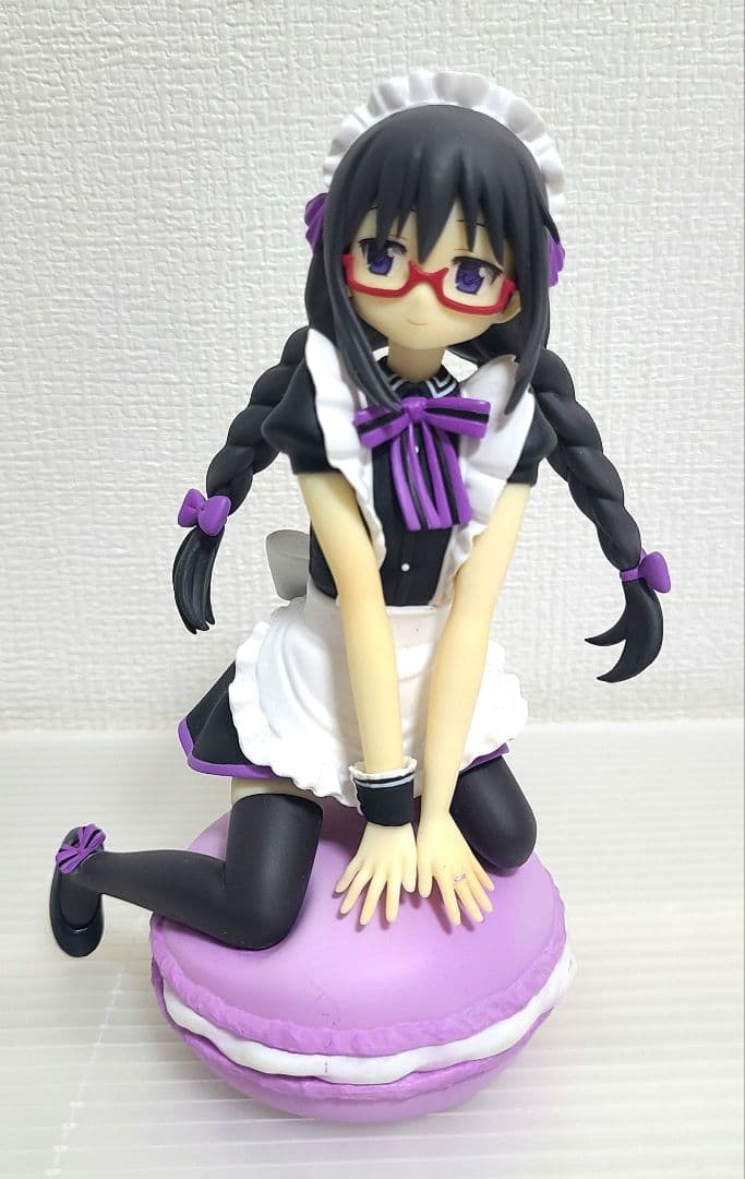 魔法少女まどか☆マギカ 暁美　ほむら ブルーベリーマカロン フィギュア　まどマギ