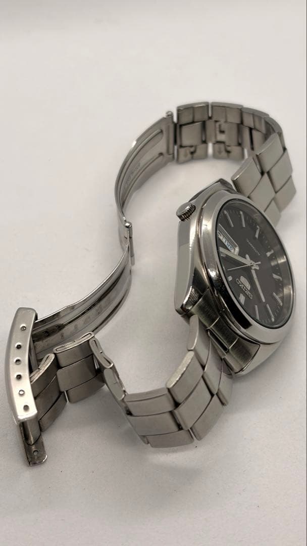 SEIKO5 裏スケ 腕時計 デイデイト 自動巻き 7S26