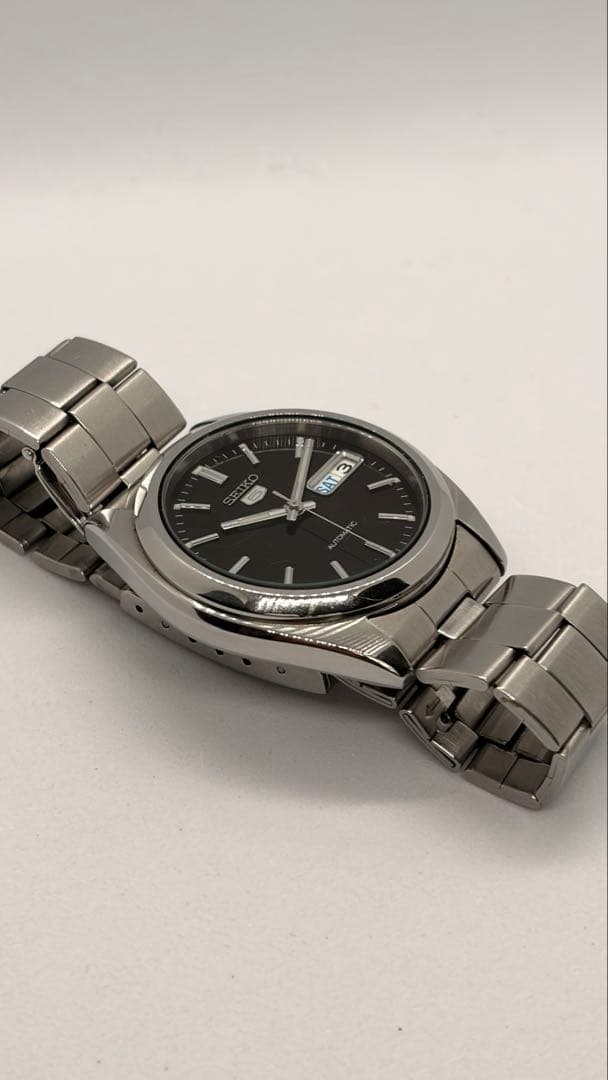 SEIKO5 裏スケ 腕時計 デイデイト 自動巻き 7S26