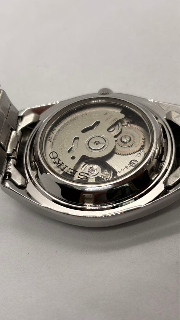 SEIKO5 裏スケ 腕時計 デイデイト 自動巻き 7S26