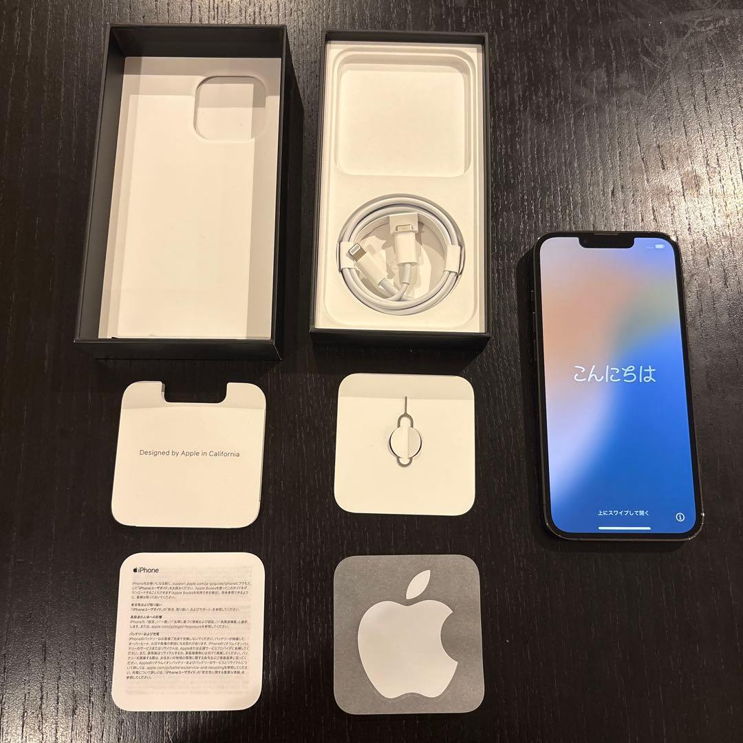 iPhone 13 Pro 128GB グラファイト SIMフリー 背面割れ