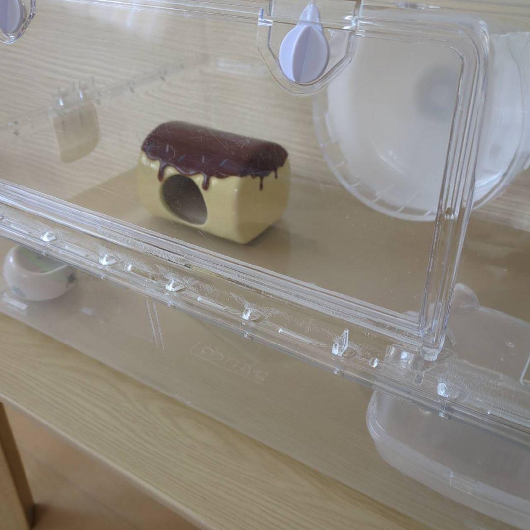 Roomy 60 小動物用ケージ クリア　ハムスター　【値下げ不可】