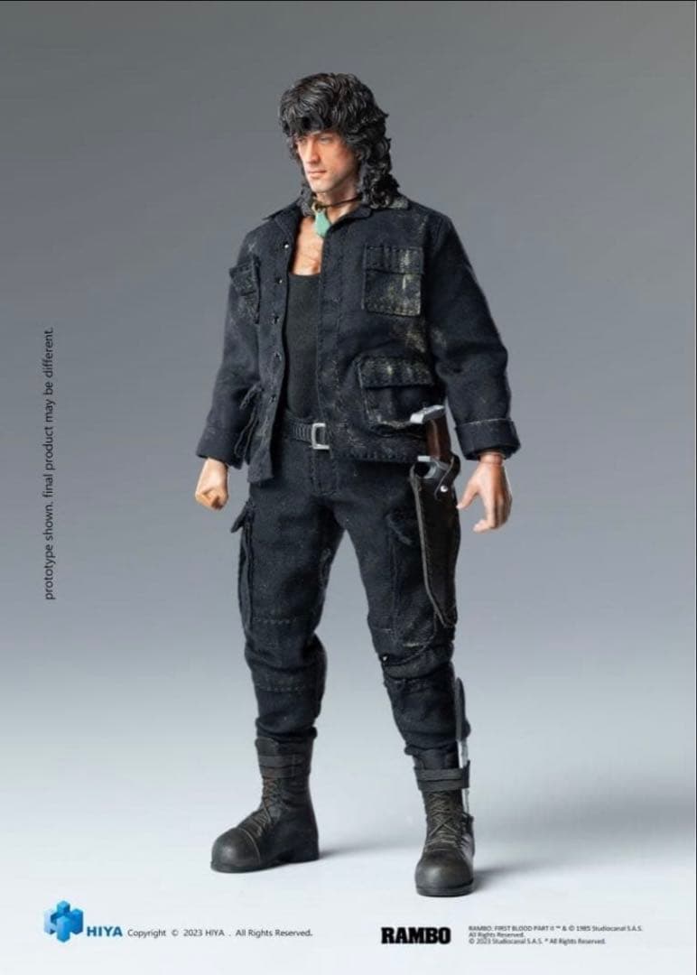 Hiya Toys ランボー3 フィギュア 1/12