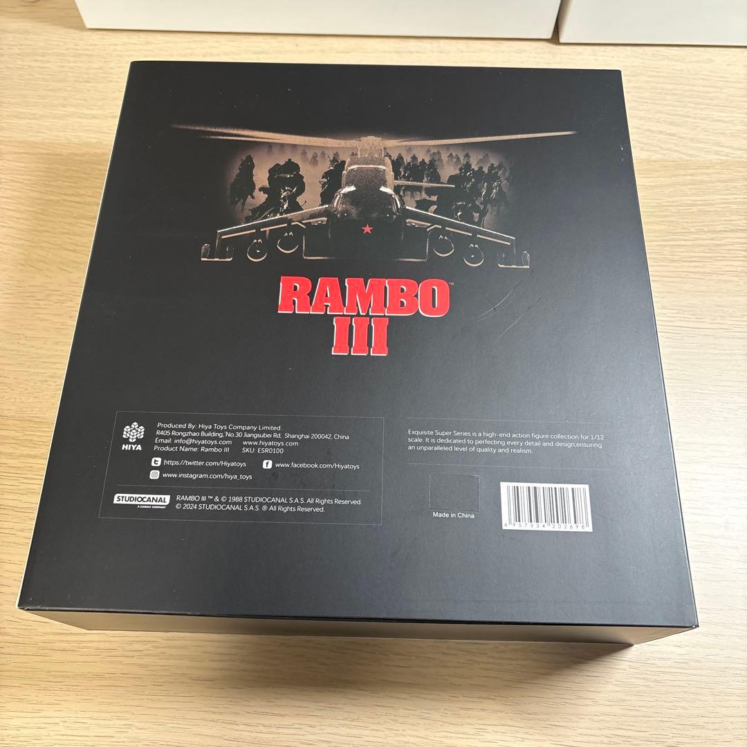 Hiya Toys ランボー3 フィギュア 1/12