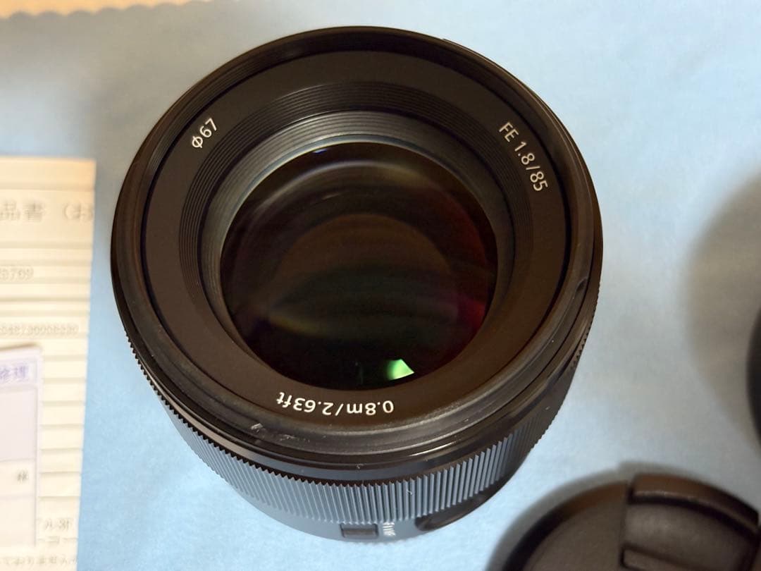 SONY FE 85mm F1.8 レンズ SEL85F18