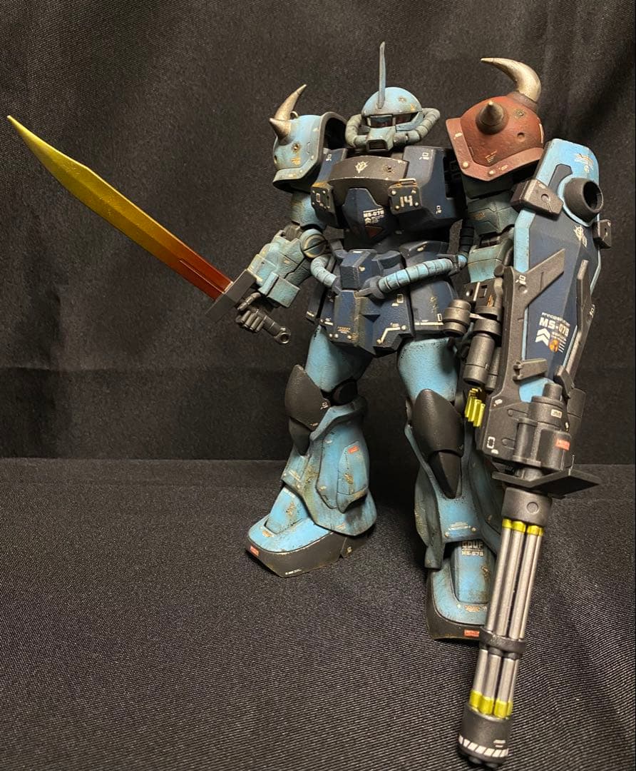 【ガンプラ完成品】　MG グフカスタム