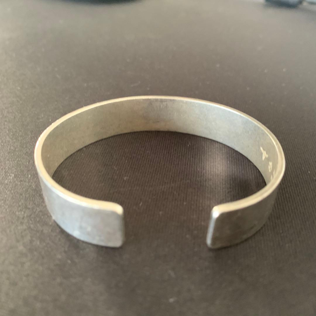 TADY&KING GPウルフ SILVER K18 平打ちバングルGPウルフ