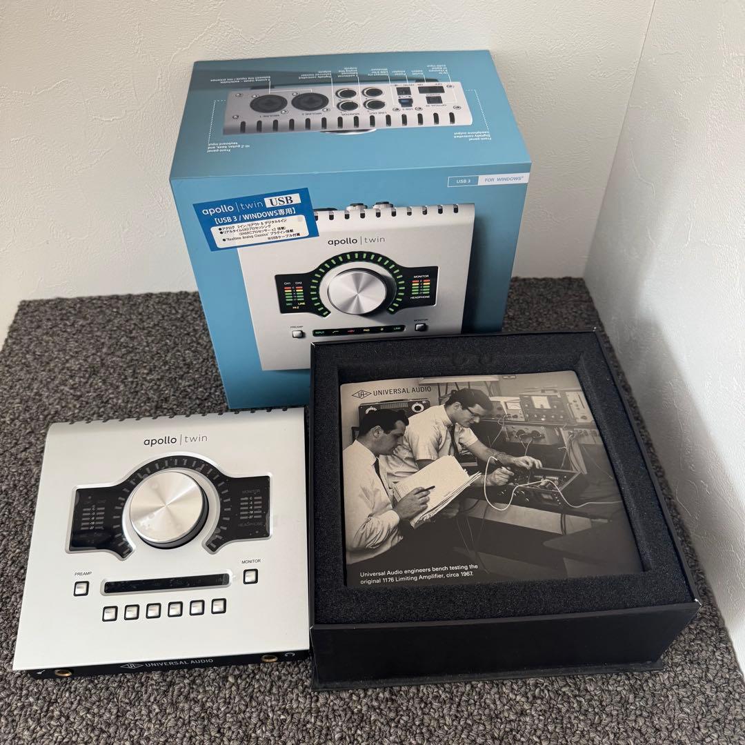 【ほぼ未使用】UA Apollo Twin USB DUO