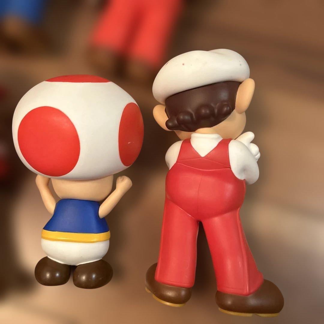 スーパーマリオ　ソフビフィギュア