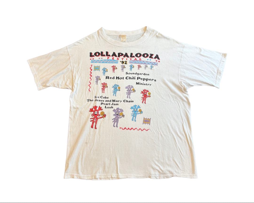 92s LOLLAPALOOZA Tシャツ 90s ロラパルーザ レッチリ