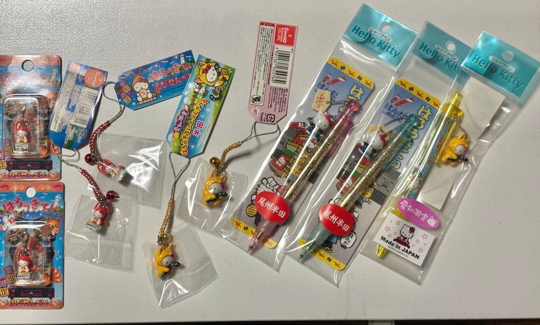 ハローキティ ストラップ シャーペン　23個セット