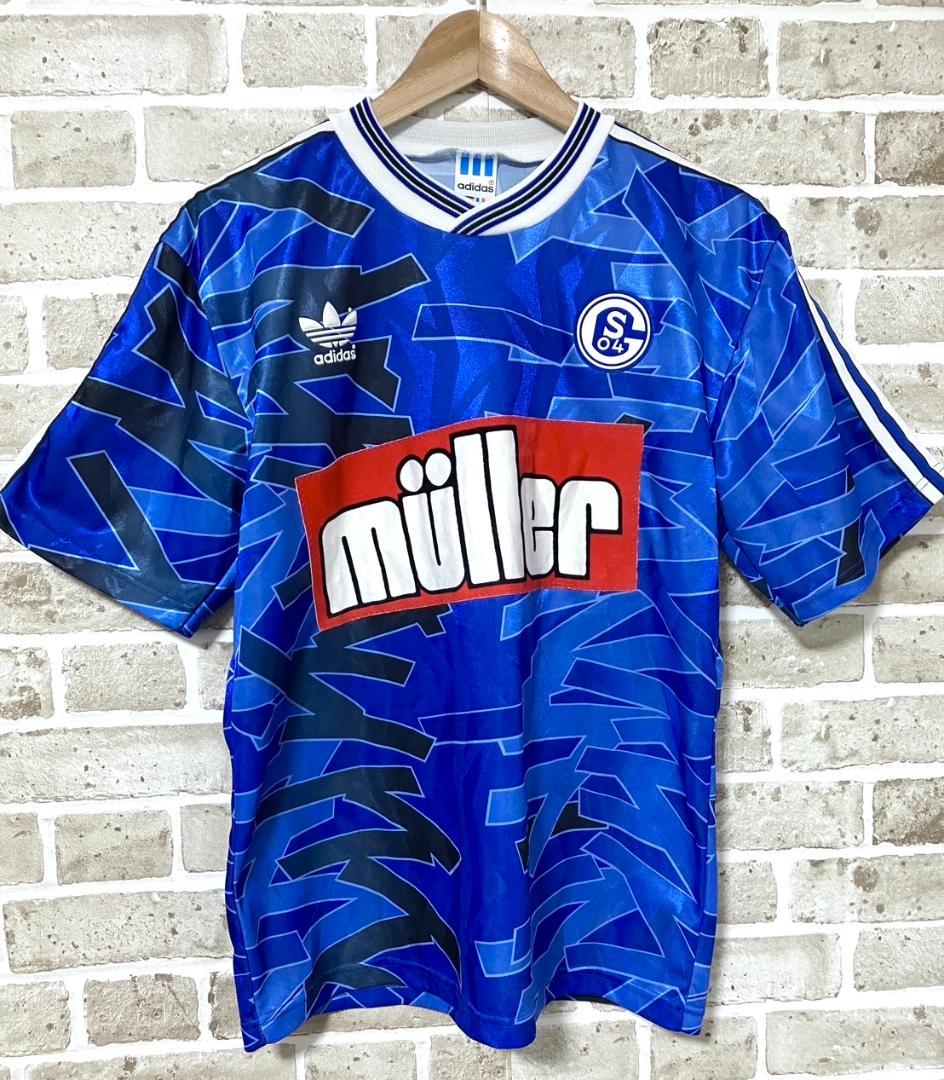 【24時間以内/匿名配送】アディダス シャルケ 93/94 ユニフォーム S