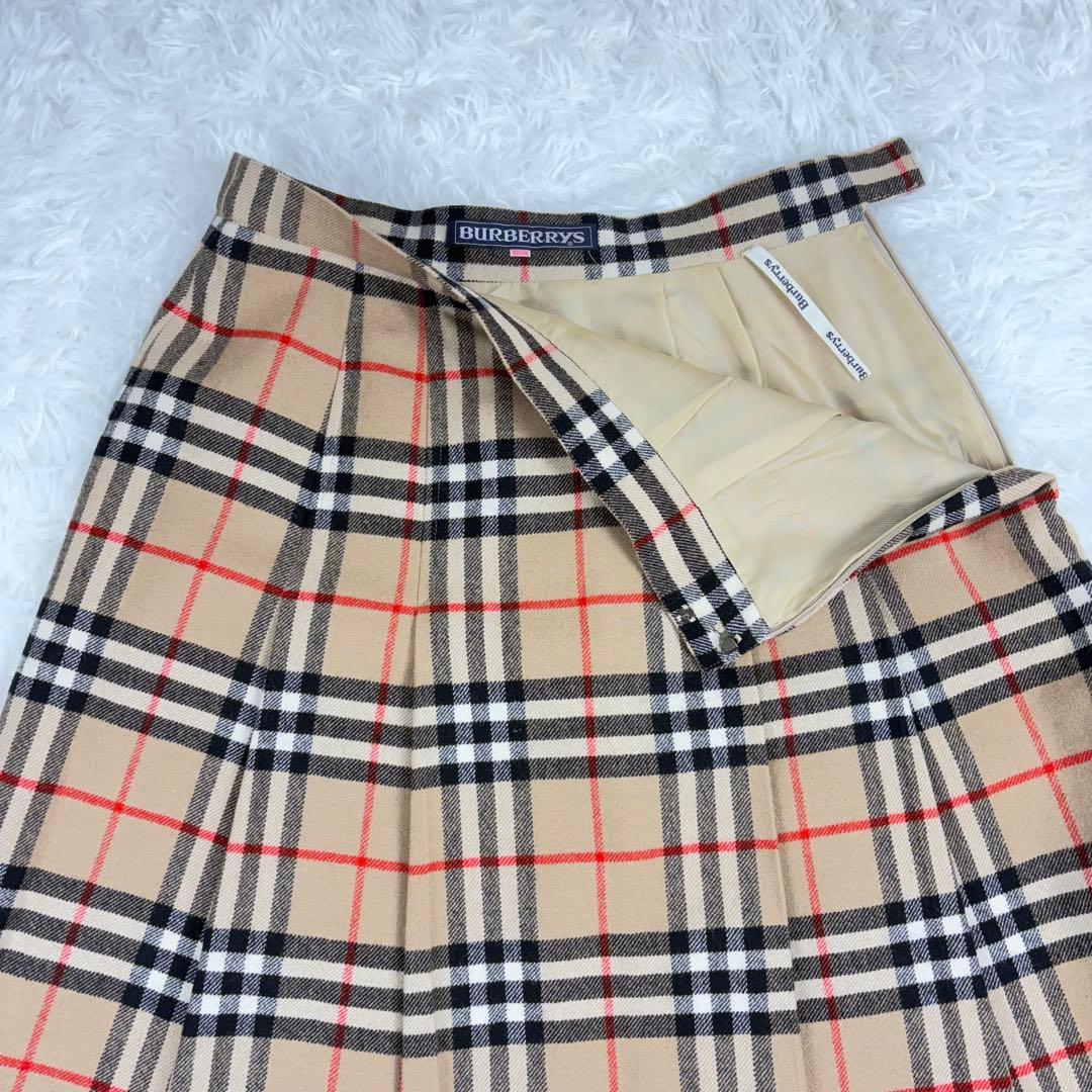 Burberrys バーバリーズ ノバチェック ウール スカート 11AB