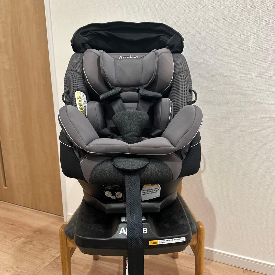 美品　Aprica クルリラ　プレミアム　アカホン限定モデル　プレミアムグレー