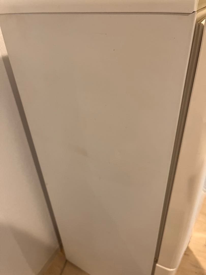 ナショナル　レトロスタイル ホワイト冷蔵庫