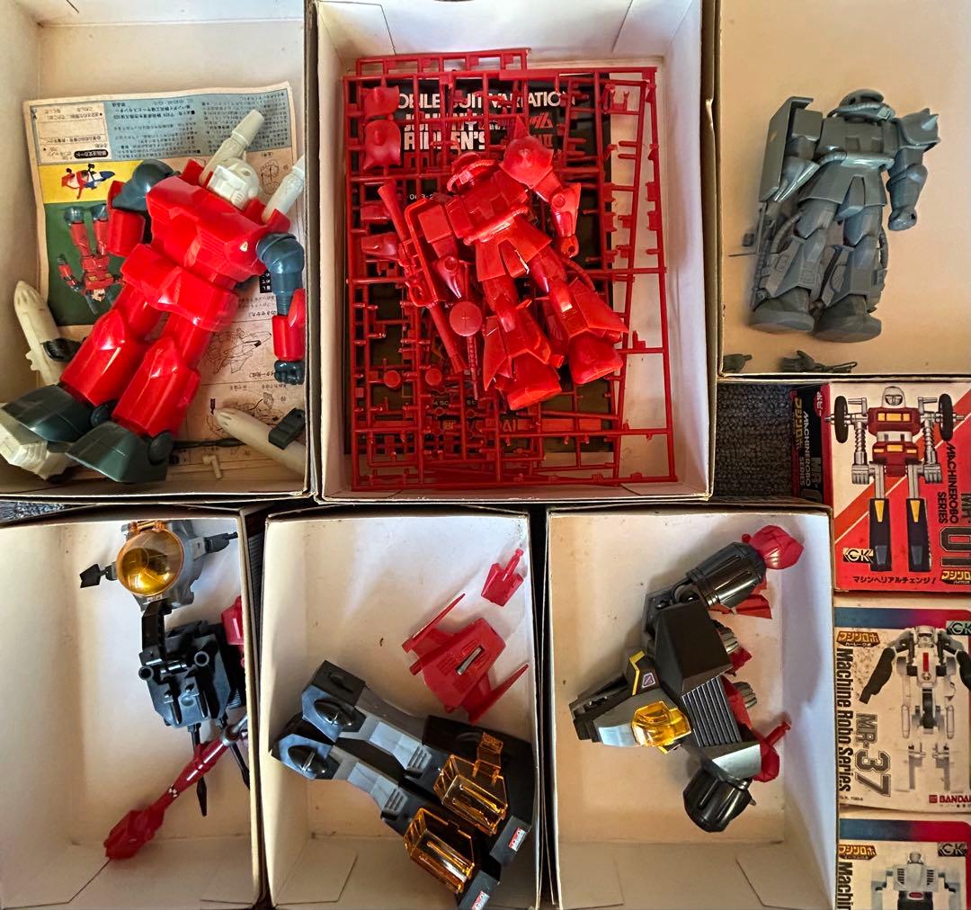 フ*い様 昭和のプラモデル　ガンプラ、ミクロロボ、ミニカー他まとめて　昭和レトロ