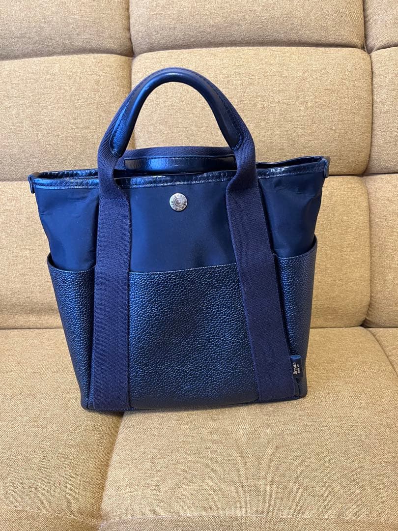 トートバッグ レザー ナイロン