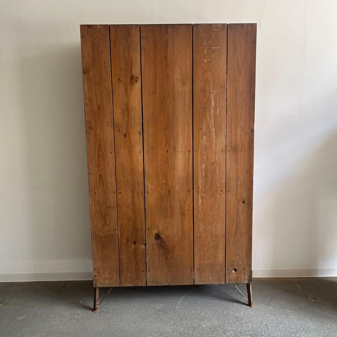 〈 アンティークラック 〉　郵便局棚　郵便局　仕分け棚 　飾り棚　送料込