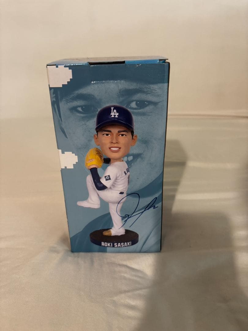 8/4来場者限定 ロサンゼルス ドジャース 佐々木朗希 ボブルヘッド