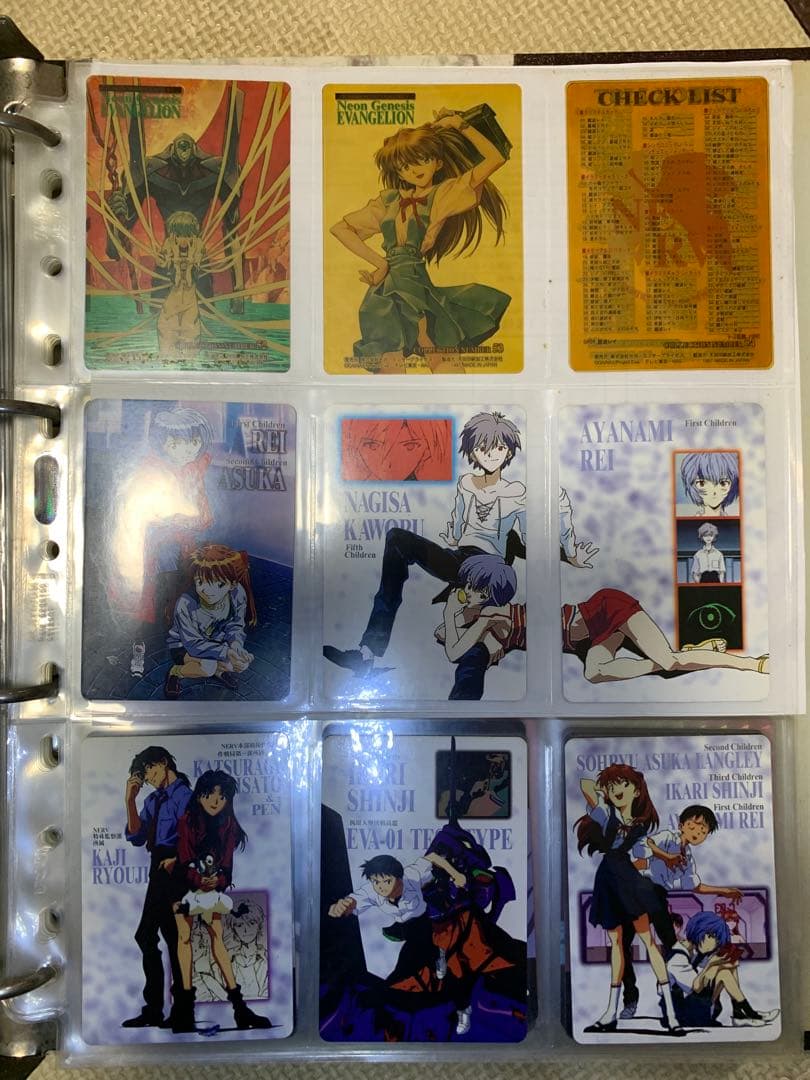 新世紀エヴァンゲリオン キャラクターカードセット