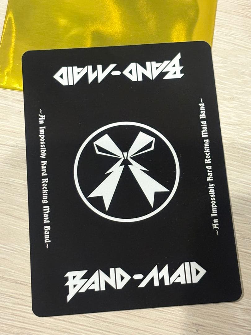 BAND-MAID バンドメイドくじトレーディングカード小鳩ミク