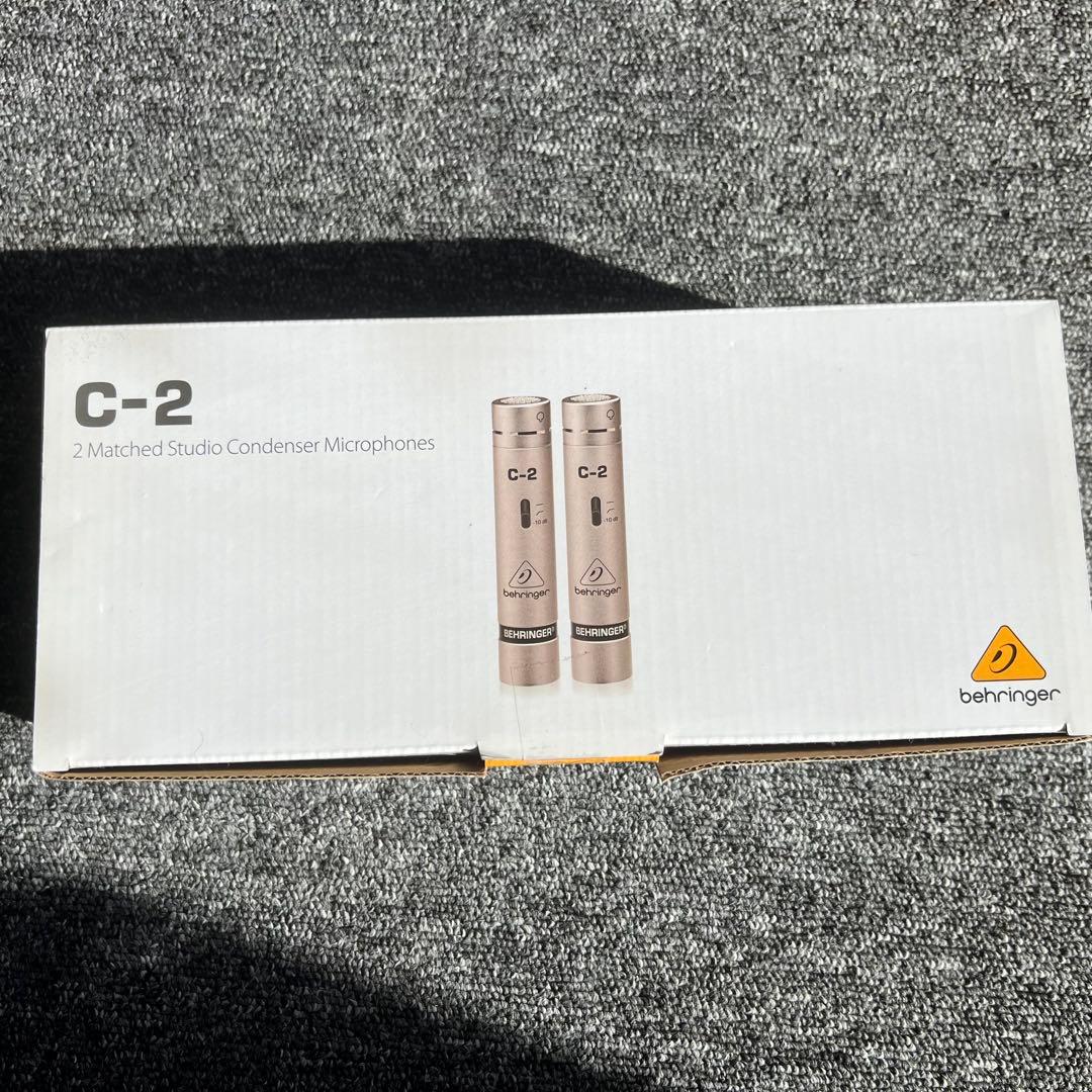 behringer C-2 新品未使用　デシケーター保管