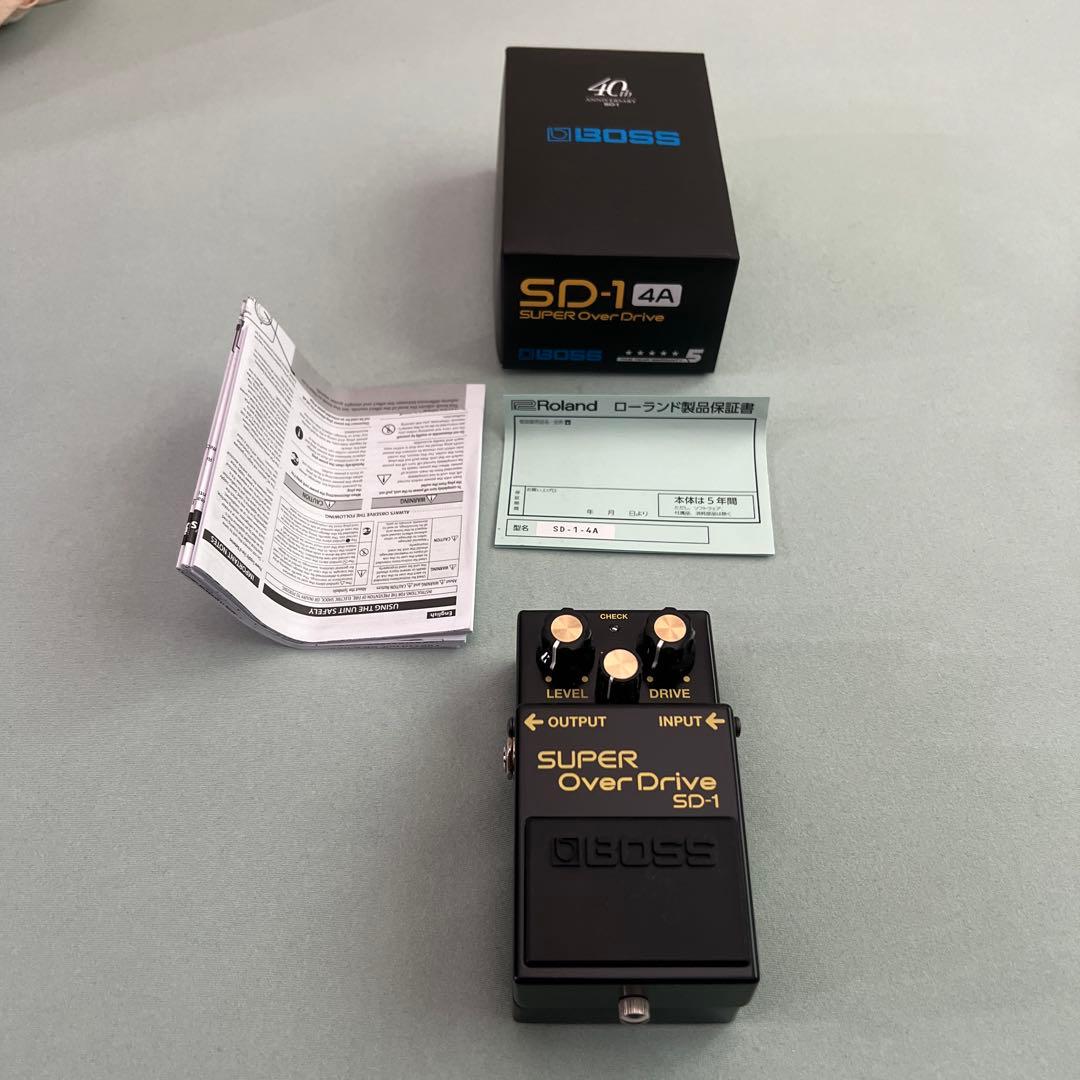 BOSS SD-1 4A 40th ANNIVERSARY 美品