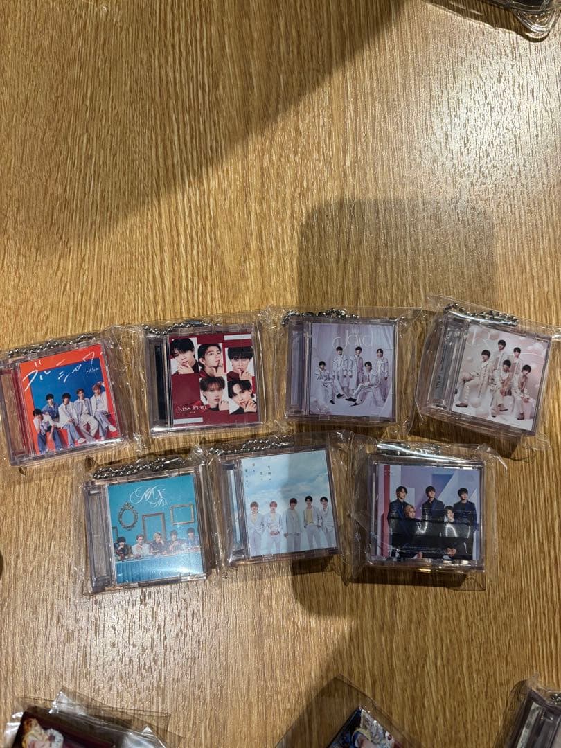 ち*ー様 M!LK ミニジャケキーホルダーセット7つ