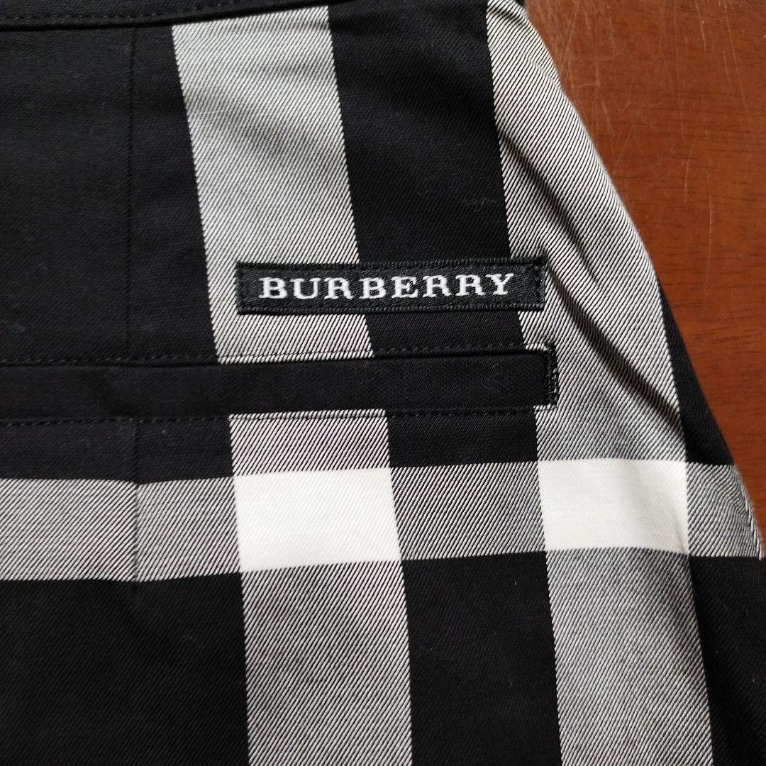 BURBERRY GOLF チェック柄 タイトスカート 黒・白・グレー　正規品