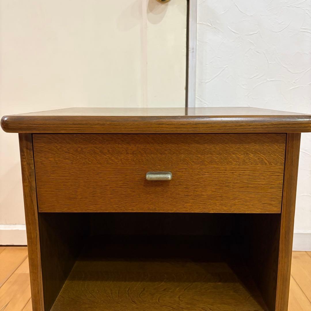 ☆ビンテージ☆ フランスベッド　ナイトテーブル　北欧　アンティーク