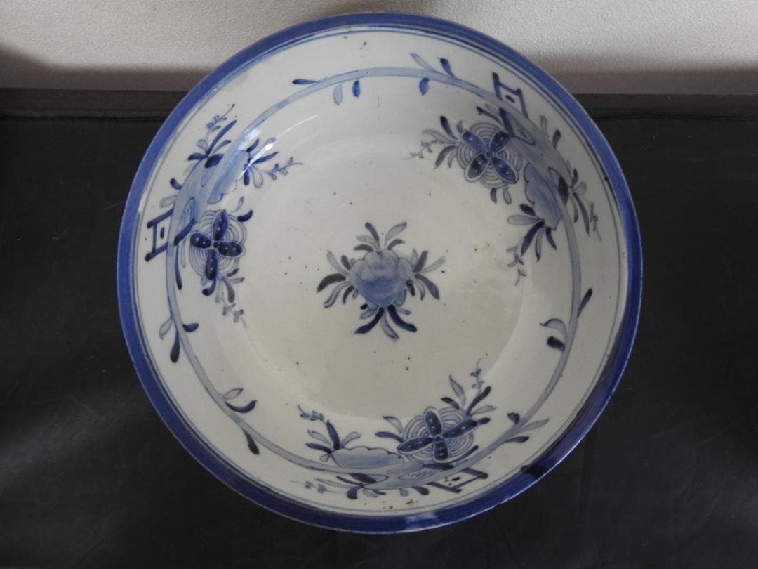 伊万里三ッ鉢　（貝草模様）　保存箱　MA725