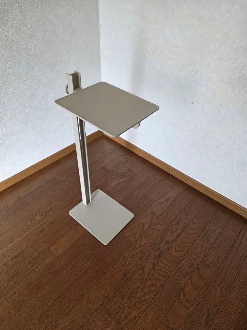 ミュージアム★サイドテーブル ST-114 スチール★ベージュ