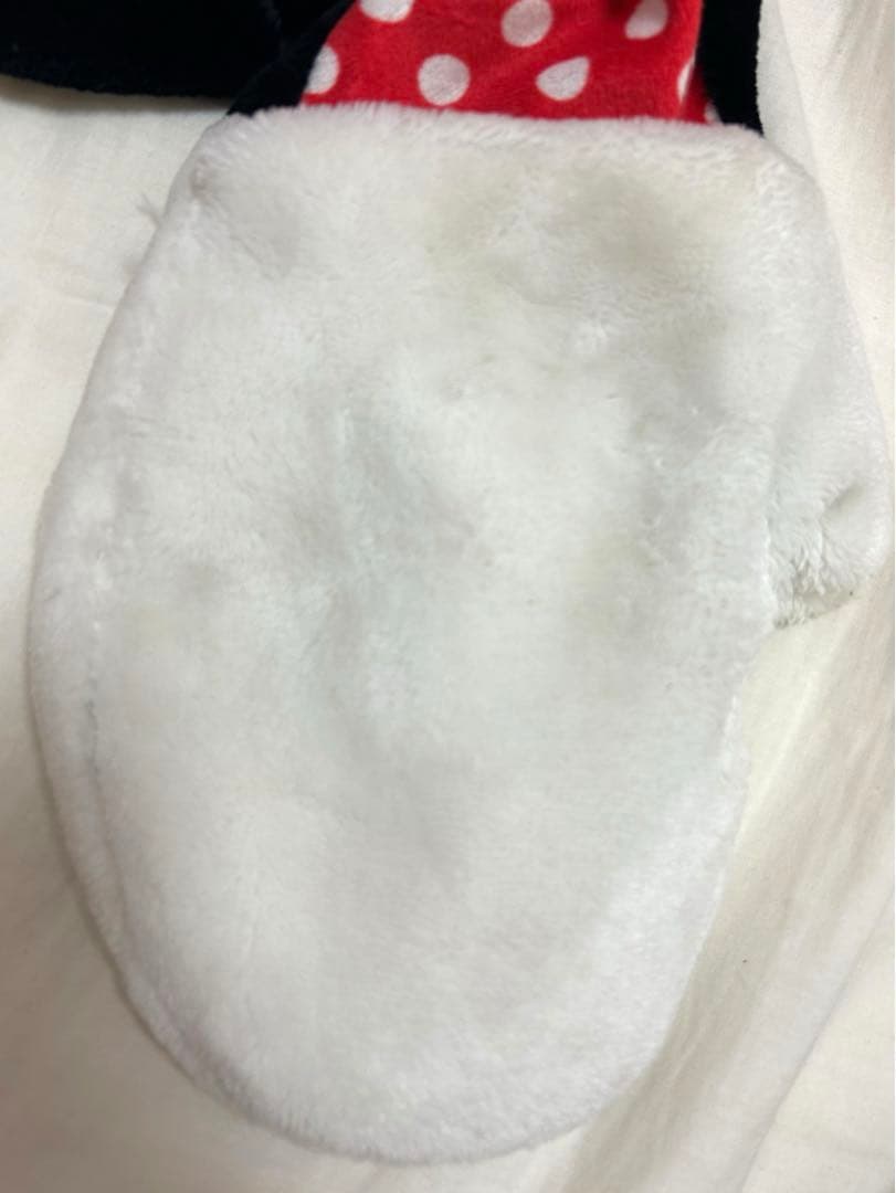 ディズニー マフラーキャップ ミニー ドット ファンキャップ 手袋