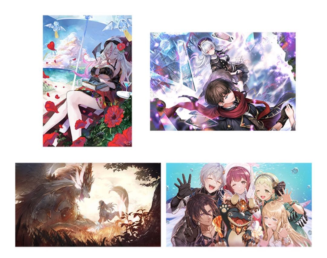 幻獣契約クリプトラクト クリアファイル24種コンプリートセット