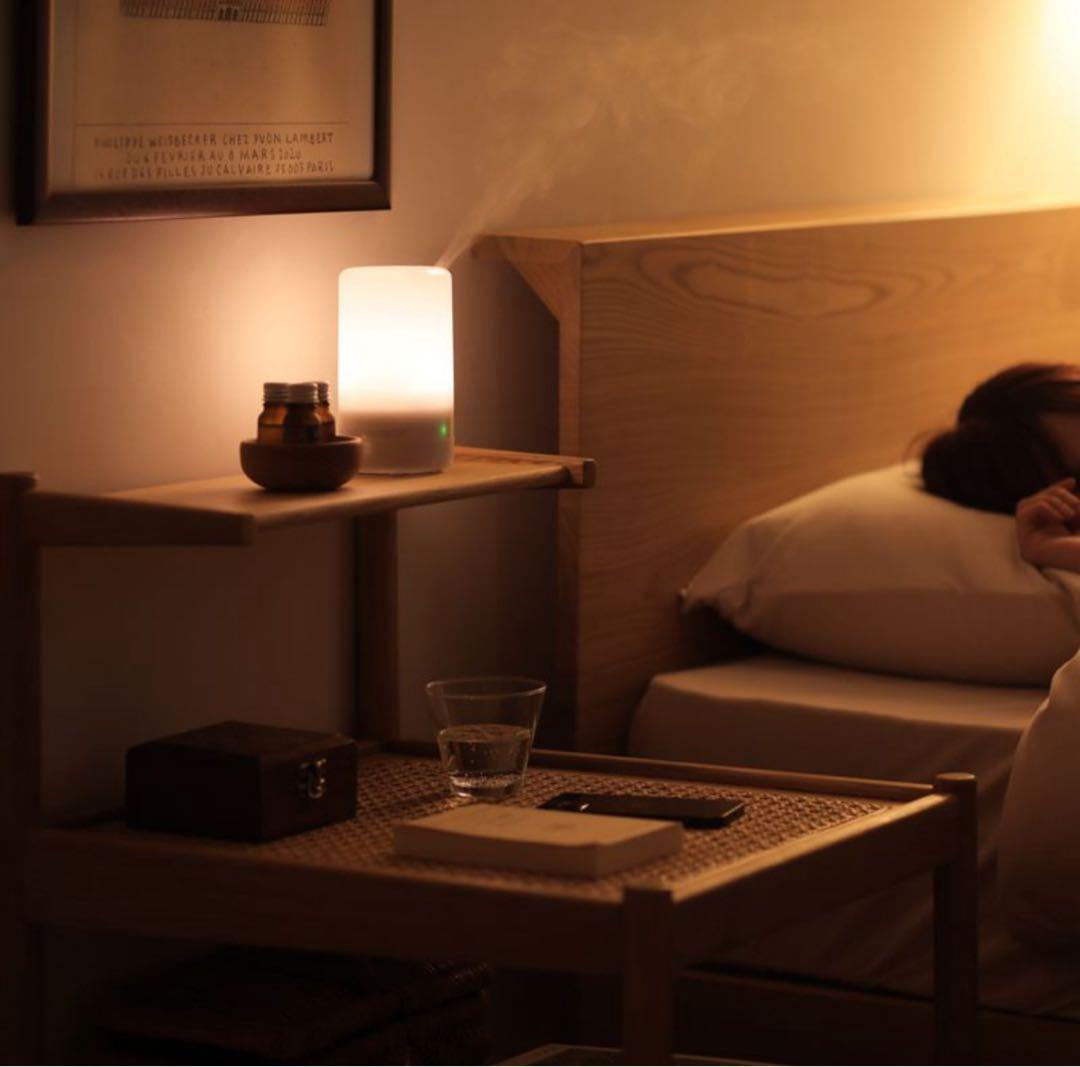 RE:CENO　リセノ　ナイトテーブル　ラタンミックス