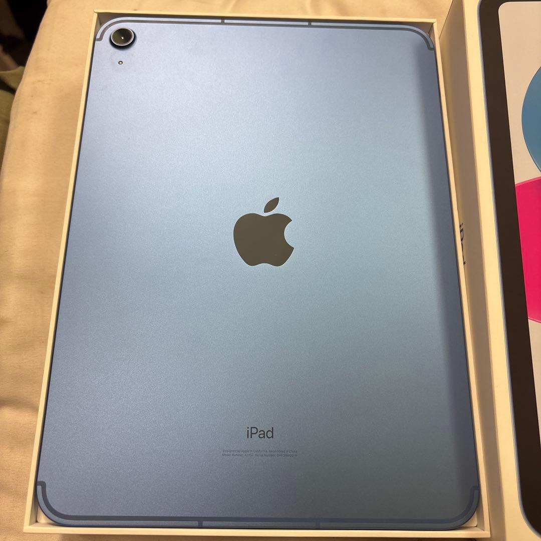 Apple iPad 第10世代　256GB wifi+cellular ブルー