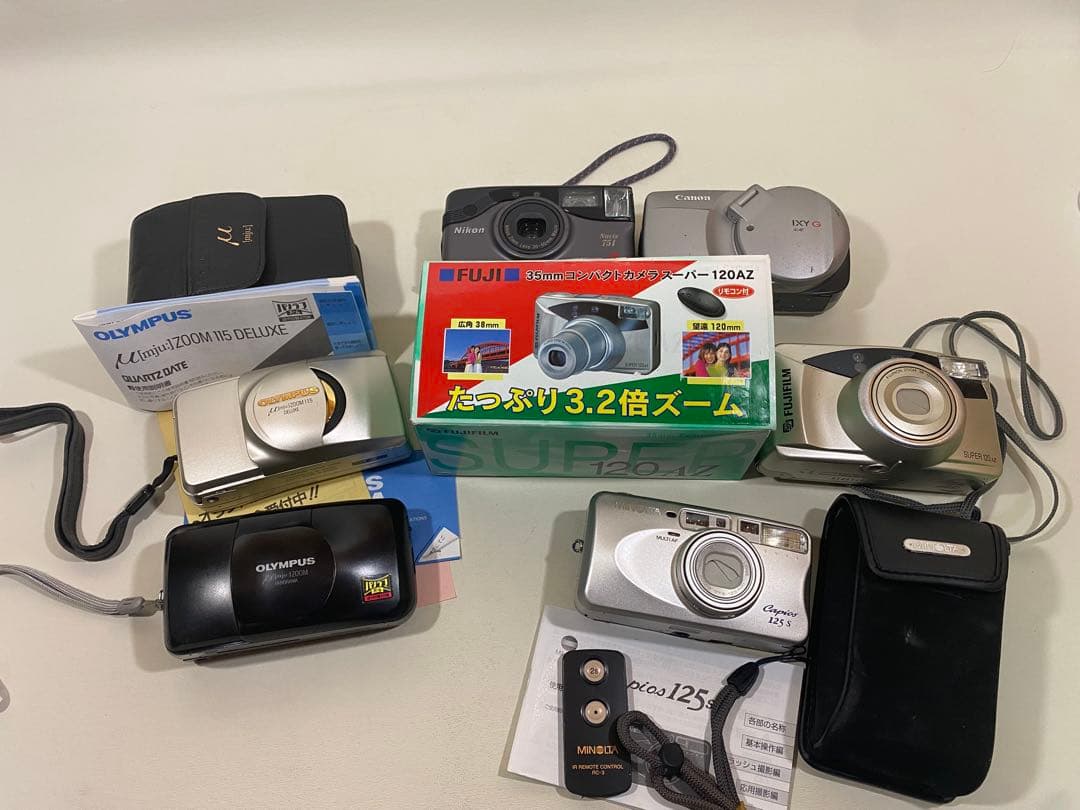コンパクトフィルムカメラまとめ売り