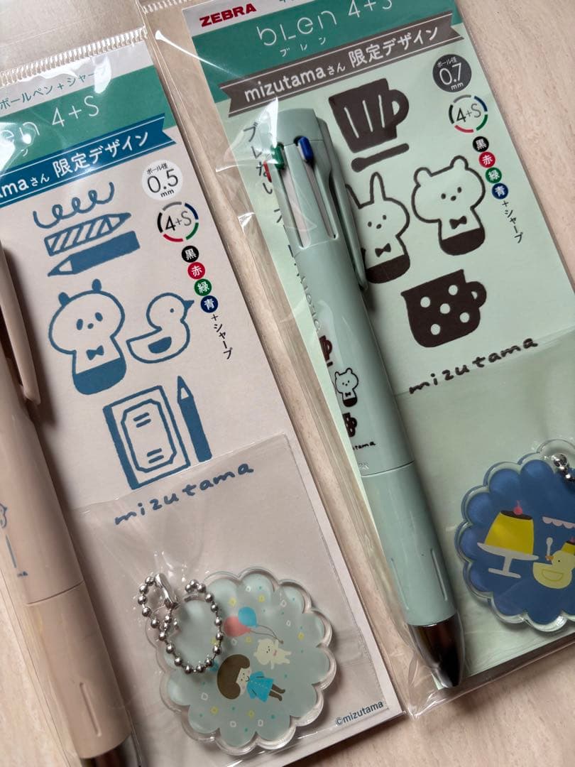 ブレン　blen 【限定】mizutamaさん　キーホルダーセット　ボールペン
