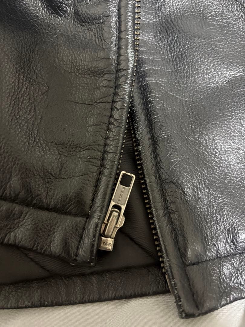 美品　希少サイズ　90s〜00s OLD GAP シングルライダースジャケット