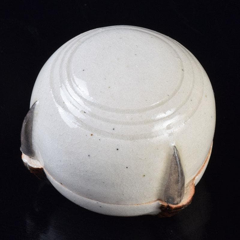 茶道具　楽山窯　清水楽山造　玉取竜　香合　共布共箱　C　R9023