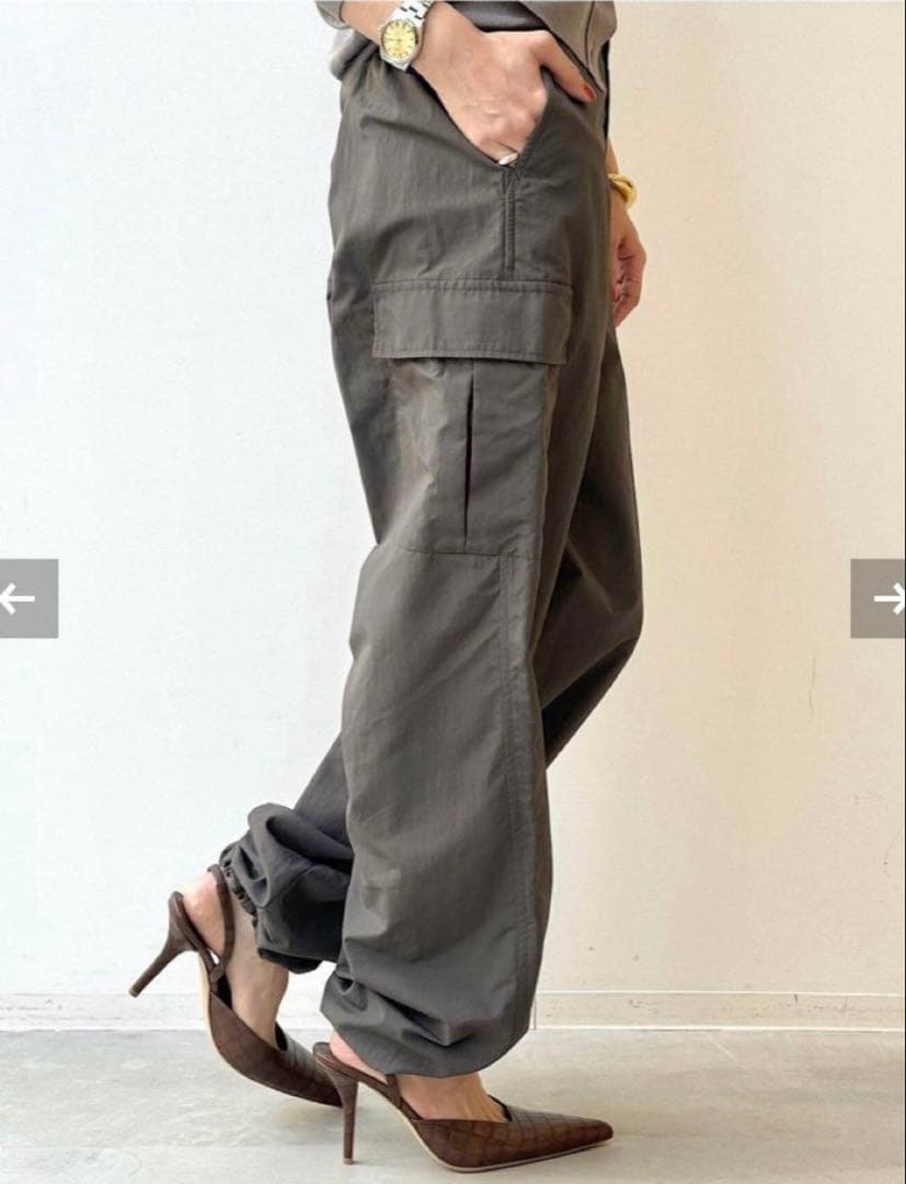 アパルトモン　アメリカーナ　Nylon Cargo Pants 38