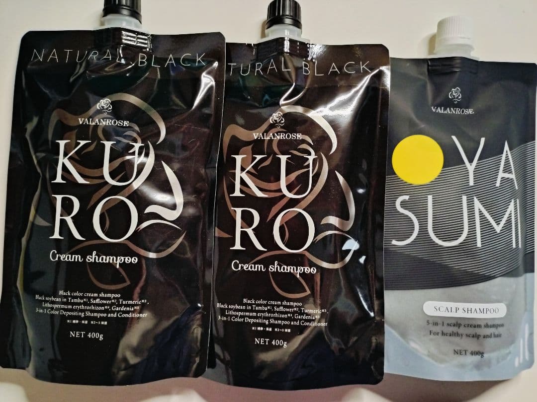 VALANROSE KURO クリームシャンプー & スカルプシャンプーセット