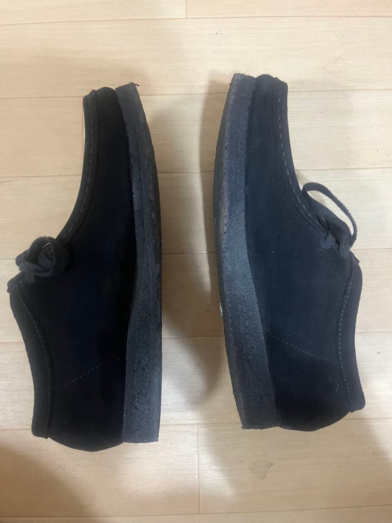 CLARKS WALLABEE ブラックモカシン