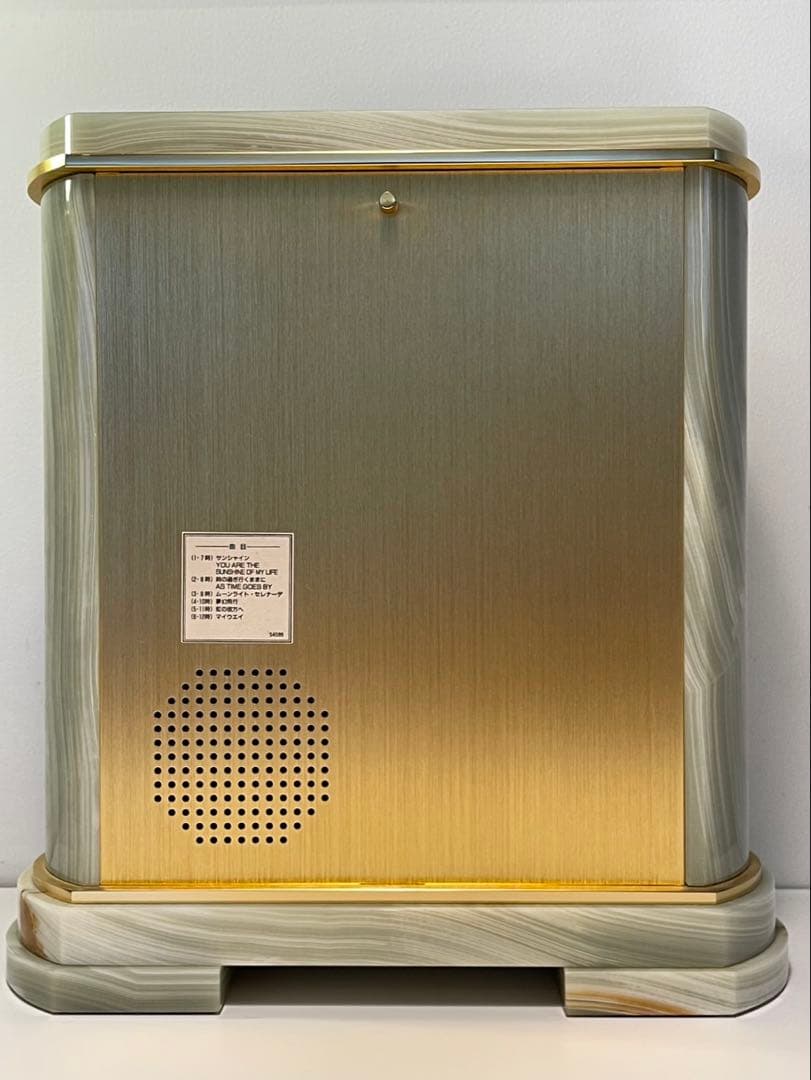 クイーンエリザベス2 R67 メロディ時計　QE2 置き時計　大理石